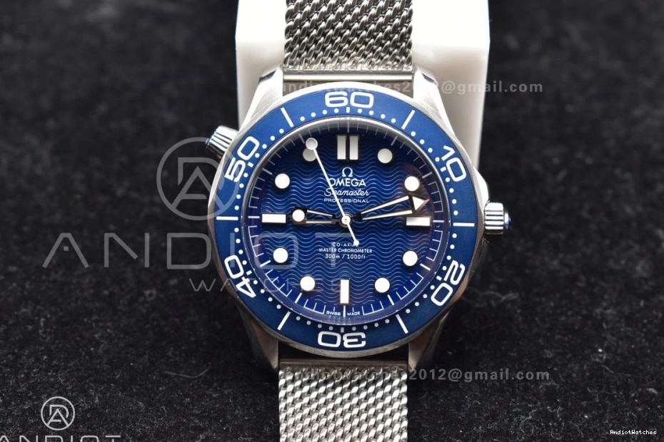 on Mesh DailyWear A Bond Bracelet 60th 1065 Edition 300M Best VSF anniversary 42mm Seamaster James 0416
